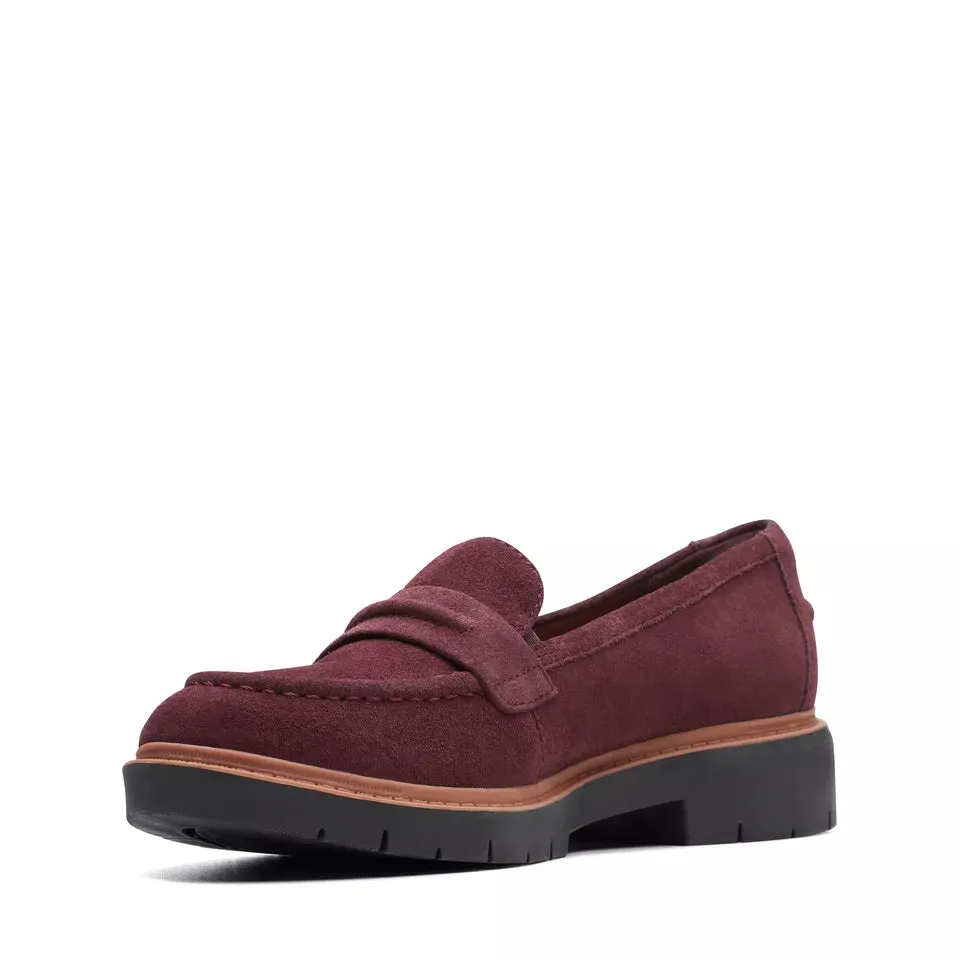 Clarks Women's Westlynn Bay Red Leather 26175569
