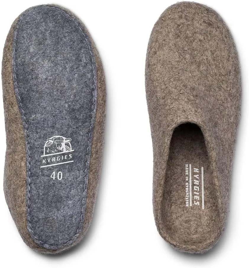 Classics - Handmade Wool Slippers