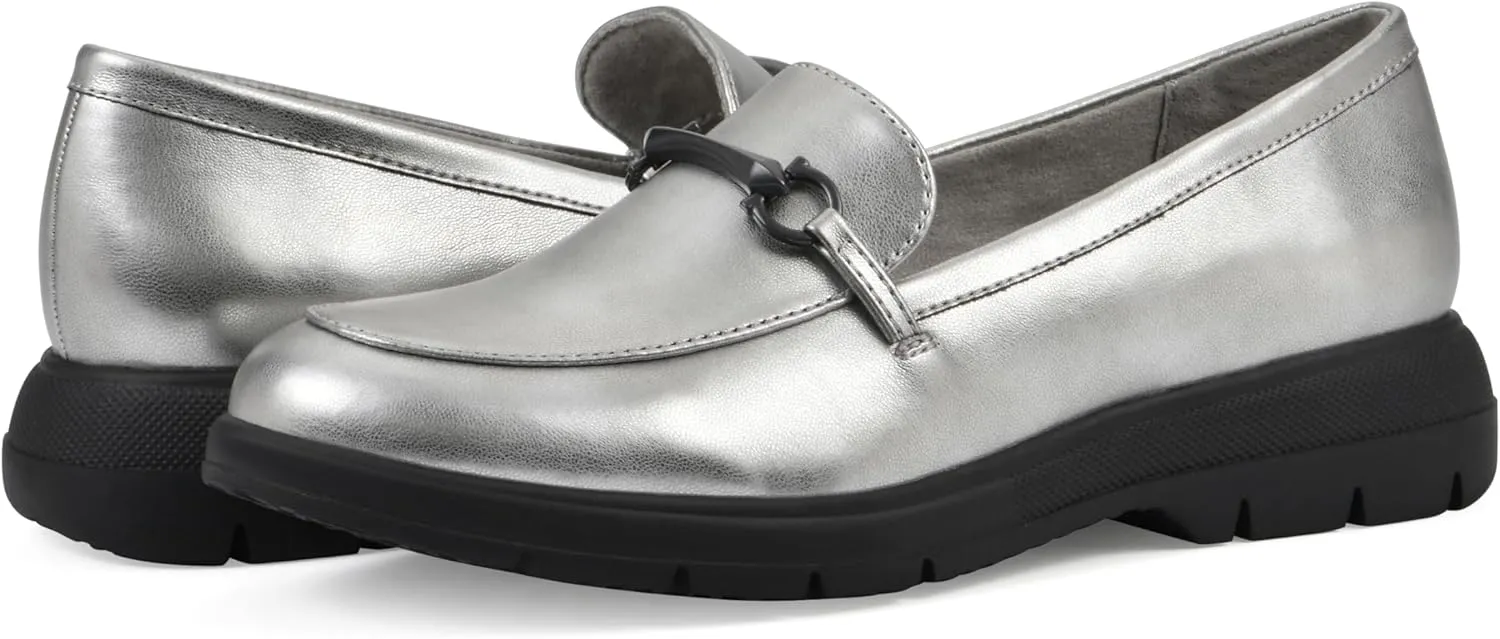 CLIFFS BY WHITE MOUNTAIN Women's Flow Cushioned Lug Sole Loafer Flat