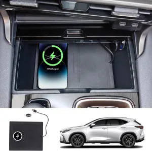 Compatible with Lexus RX 350FWD/350 AWD/350h AWD Car Wireless Charging Pad,Fast Charging fit for iPhone 16 15 14/12/13