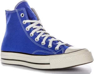 Converse A06529C Men's Chuck 70 Vintage Canvas Patch Trainers (Royal Blue, US 7.5M/9.5F)