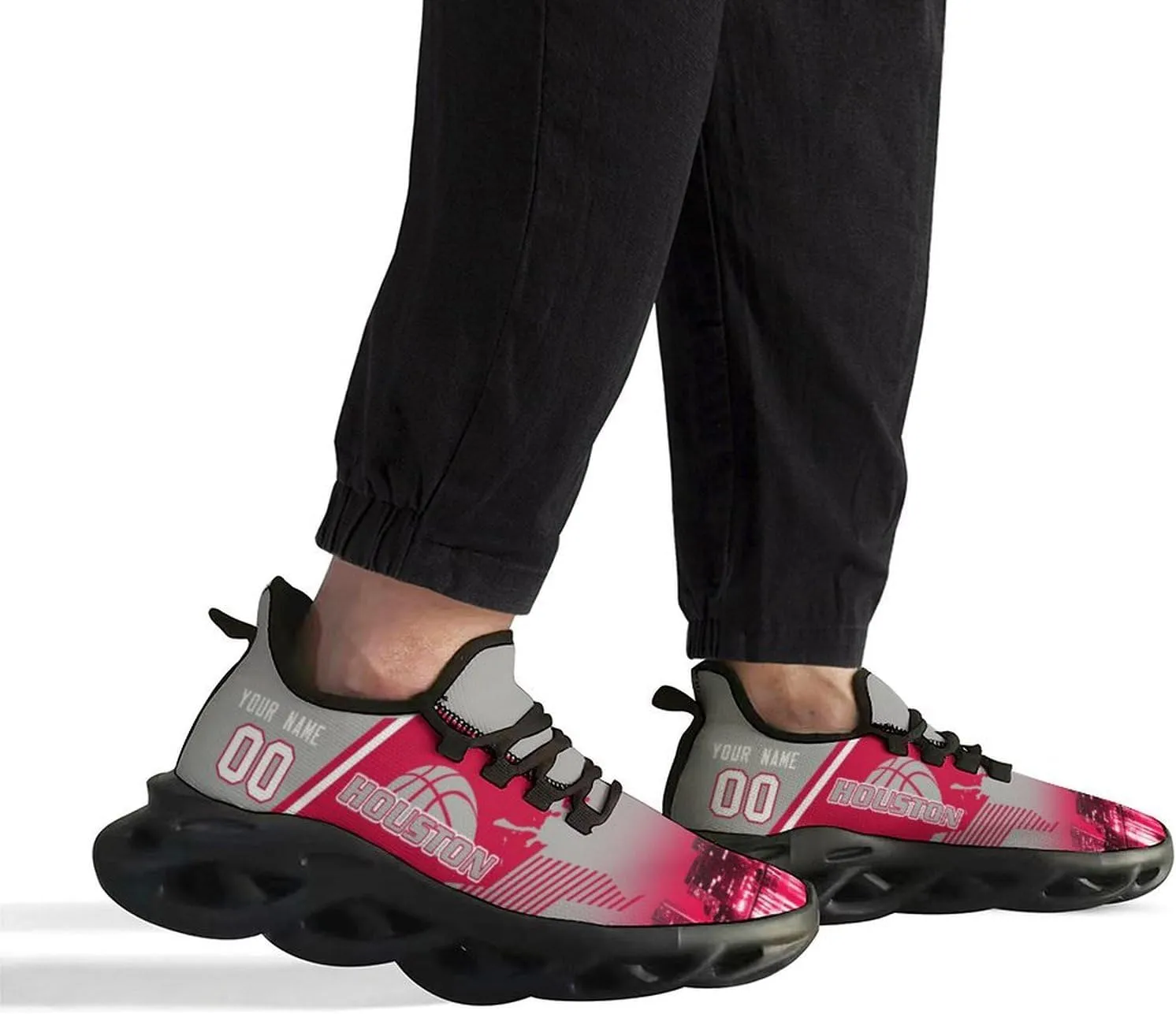 Custom Basketball Shoes Flex Control Sneakers Breathable Lightweight Fashion Sports Workout Shoes Personized for Men