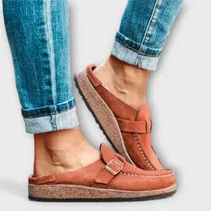 Customer-focused Mocassins boucle avec orthopédiques décorative pour femmes Wide array