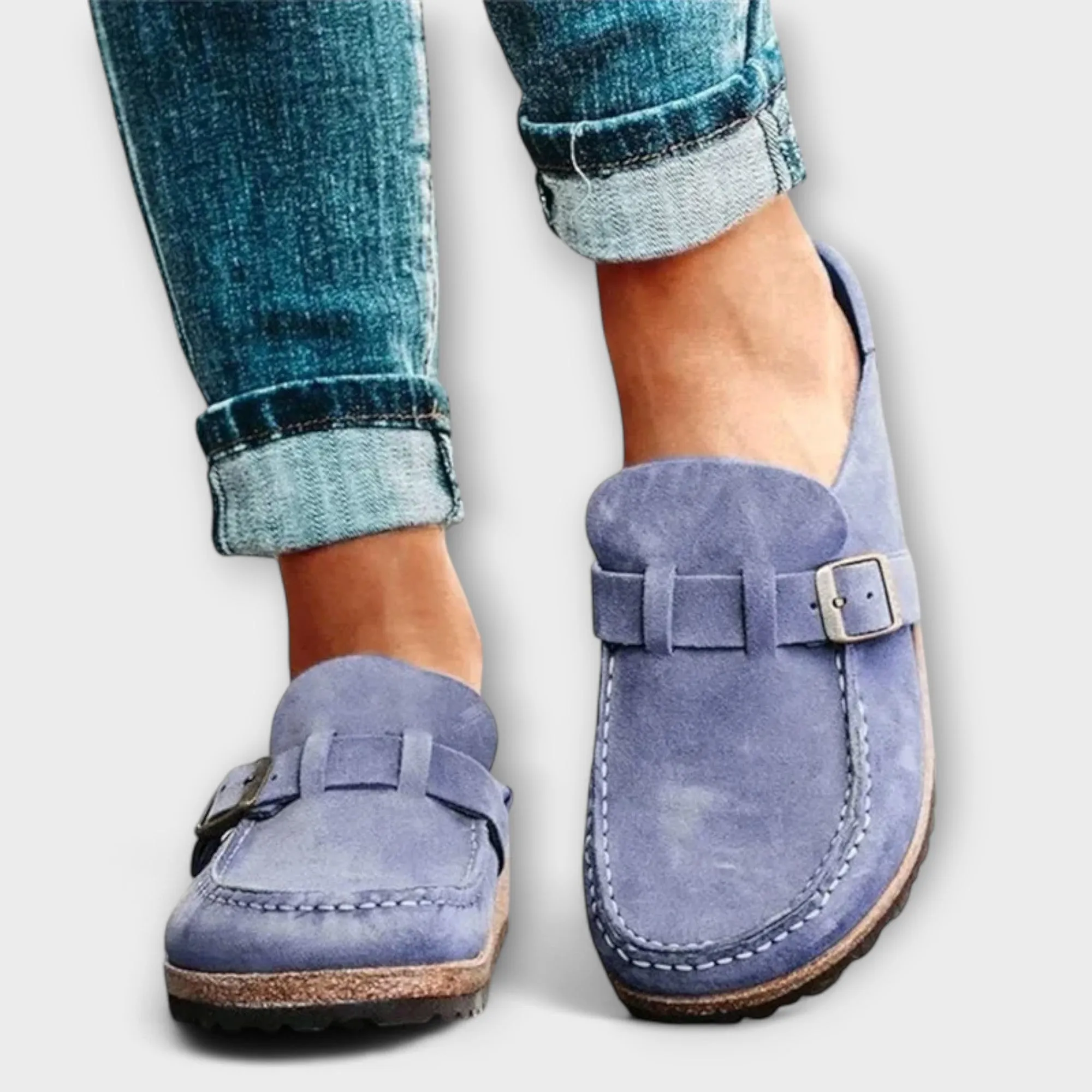 Customer-focused Mocassins boucle avec orthopédiques décorative pour femmes Wide array