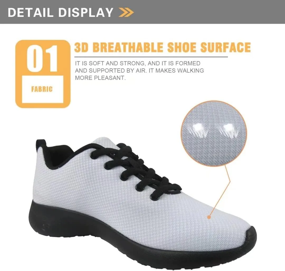 Dellukee Galaxy Print Walking Shoes Women Casual Mesh Colorful Durable Breathable Lace Up Fashion Sneaker
