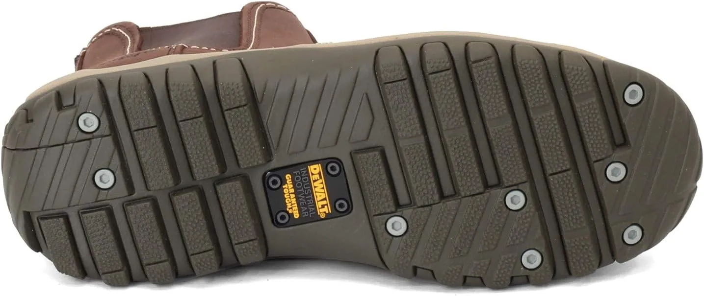 DEWALT Level Men's Slip-On, Steel Safety Toe, Leather Work Boots