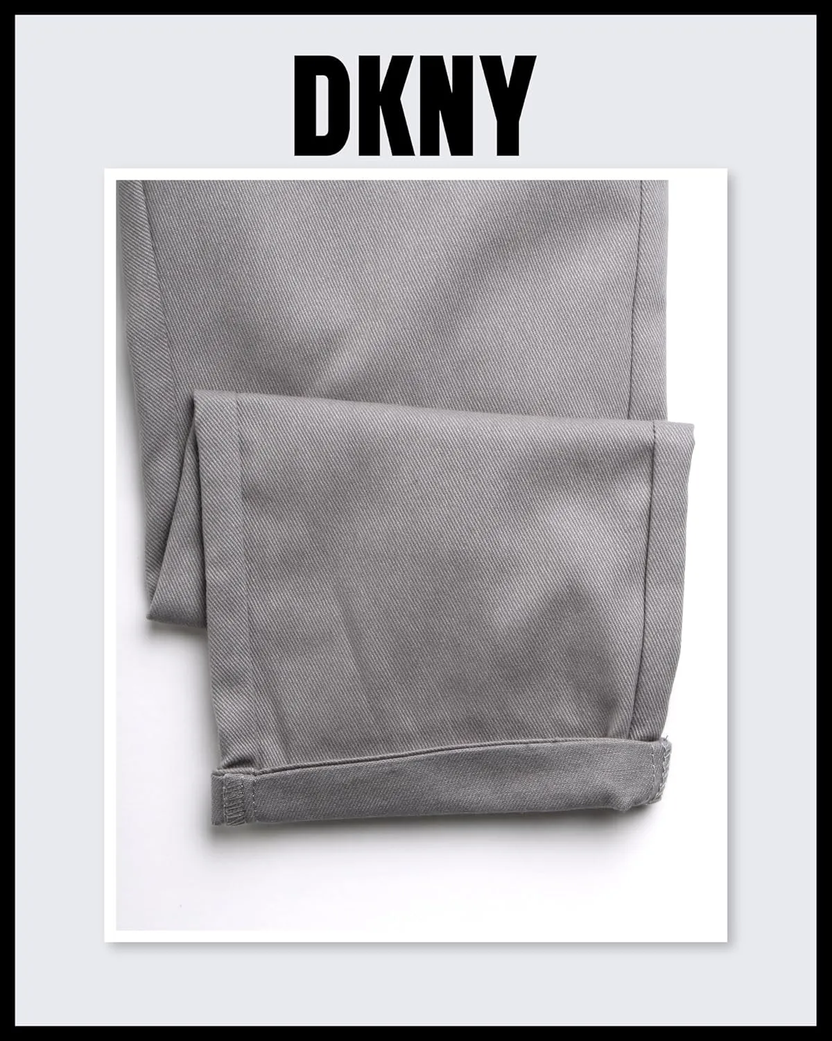 DKNY Boys' Pants Set - 2 Piece Woven Short Sleeve Button Down Shirt and Canvas Pants - Outfit Set for Toddler Boys (2T-7)