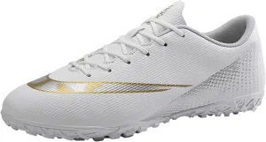 DRESER Competitive Unisex Soccer Shoes Men women Indoor Outdoor Football Boots Athletic Team Cleat Running Sports Lightweight Breathable Anti-Skid Damping Shoes