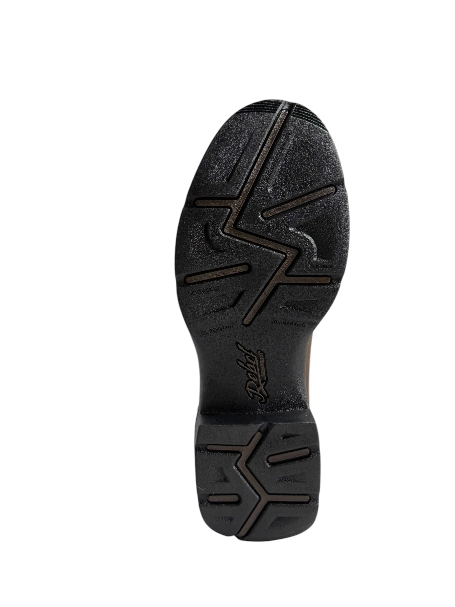 Durango Rebel Chocolate Western Oval Toe Work Boot - DB5464
