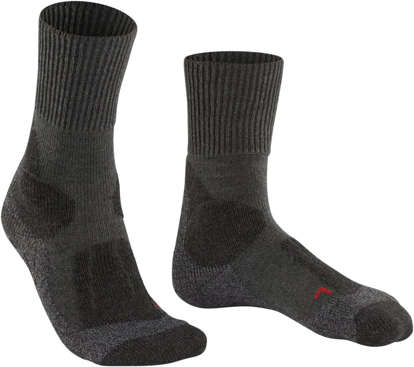 FALKE Men's TK1 Adventure Hiking Socks, Crew, Quick Dry Merino Wool, 1 Pair
