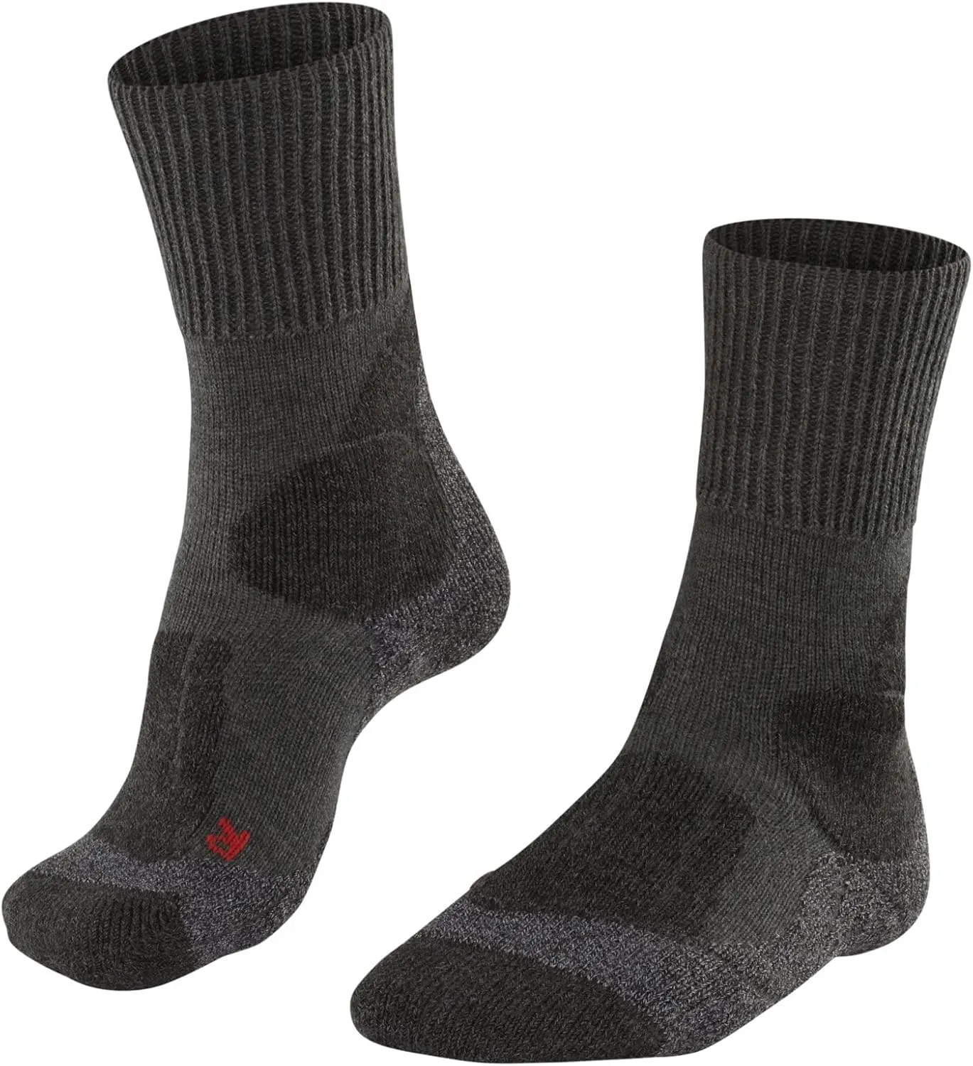 FALKE Men's TK1 Adventure Hiking Socks, Crew, Quick Dry Merino Wool, 1 Pair