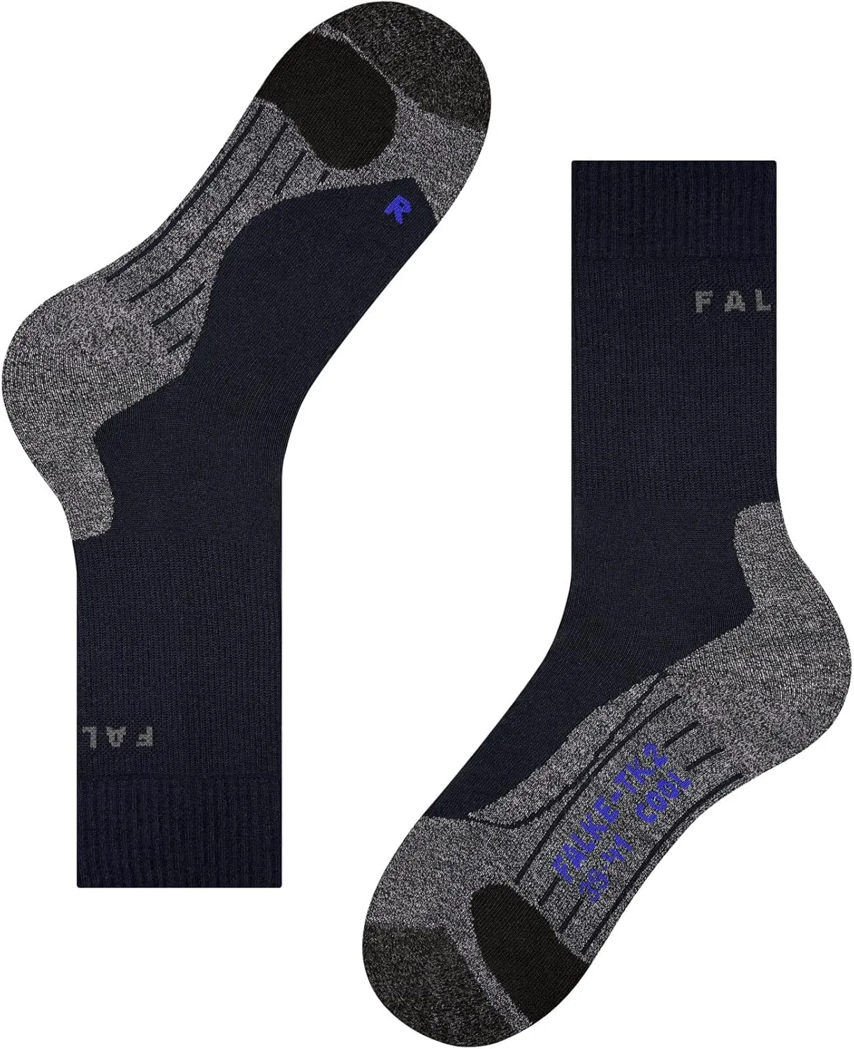 FALKE Men's TK2 Explore Cool Hiking Socks, 1 Pair
