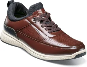 Florsheim Boy's Satellite Perf Elastic Lace Slip-on Jr. (Toddler/Little Big Kid) Sneaker