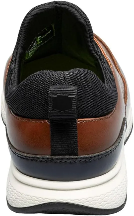 Florsheim Boy's Satellite Perf Elastic Lace Slip-on Jr. (Toddler/Little Big Kid) Sneaker