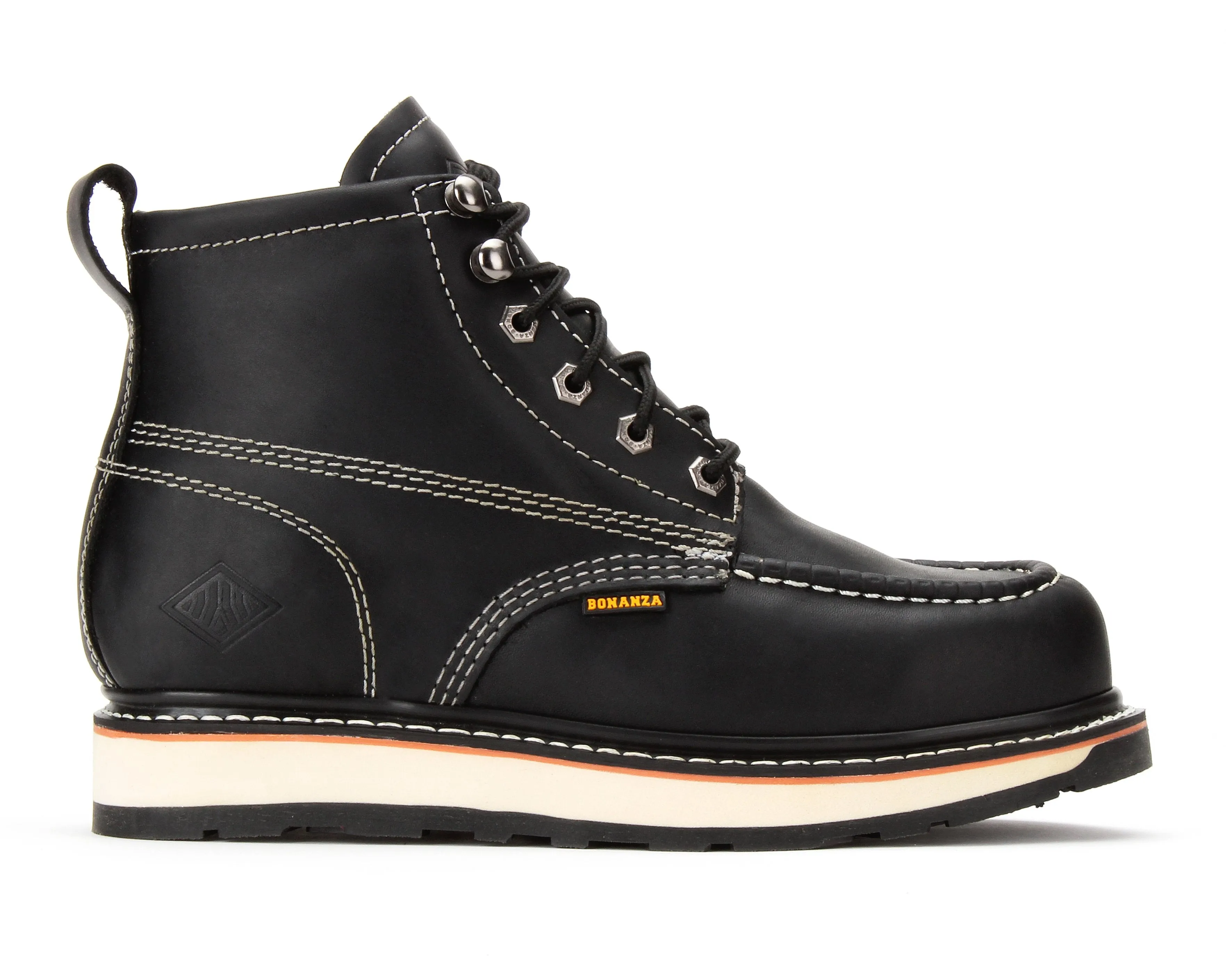 FRONTIER II | 6" Moc Toe Dual Density Boot with Steel Toe