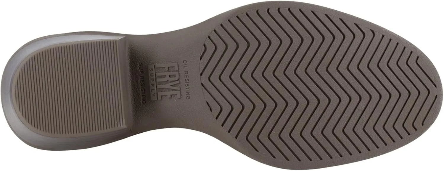 Frye Supply Women's Safety-Crafted Steel Mid-Cut Dark Brown Chelsea Boot