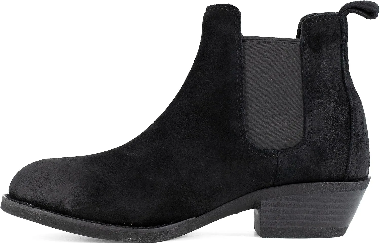 Frye Supply Women's Safety-Crafted Steel Mid-Cut Dark Brown Chelsea Boot