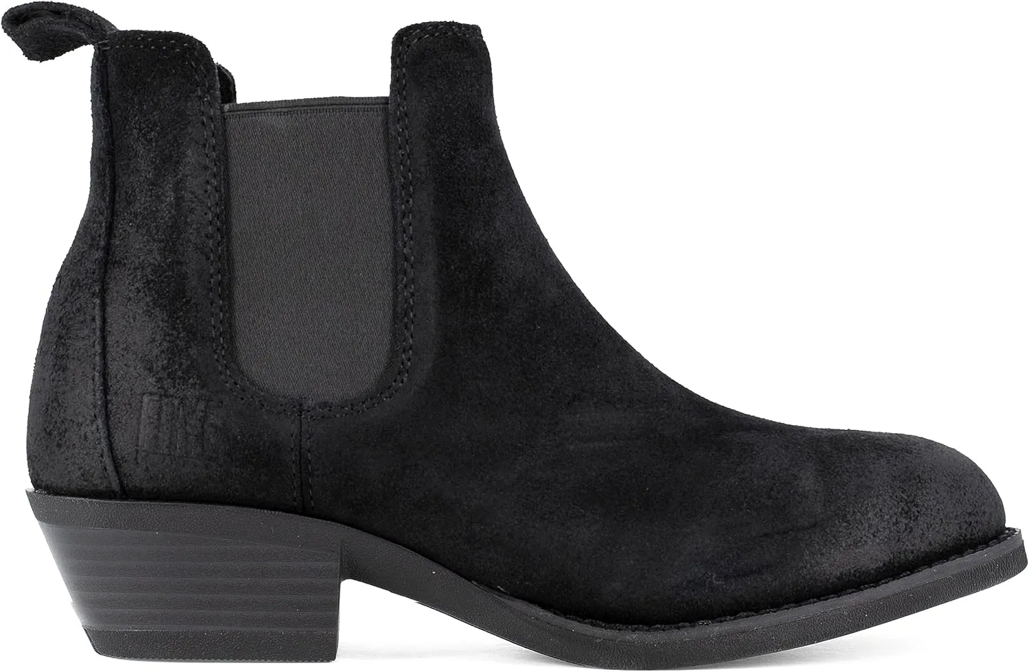 Frye Supply Women's Safety-Crafted Steel Mid-Cut Dark Brown Chelsea Boot