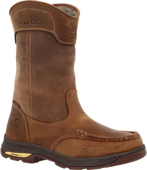 Georgia Boot Athens SuperLyte Waterproof Wellington Pull-On Boot Size 11.5(W)