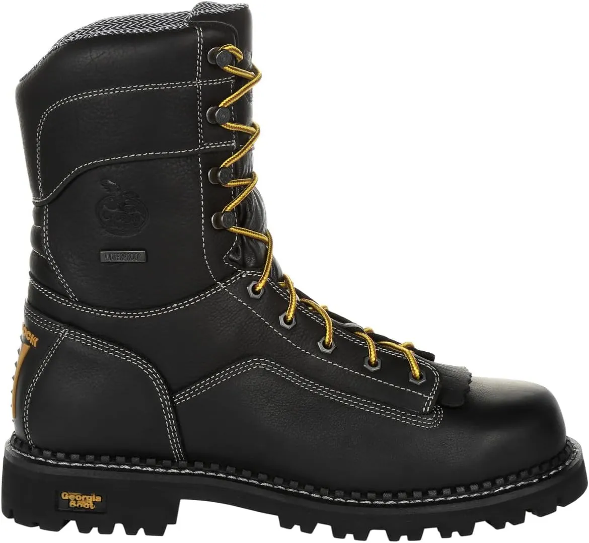 Georgia Boot Men's Amp Lt Composite Toe Logger Industrial Boot