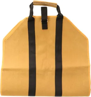 GRFIT Log Tote Carrying Bag Large Wood Firewood Transport Carrier Storage Bag, Outdoor Canvas Carrying Tote Bag Firewood Bag for Fireplace