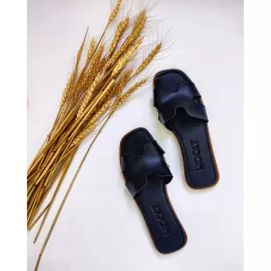 H-Chic Slides Slipper - Black