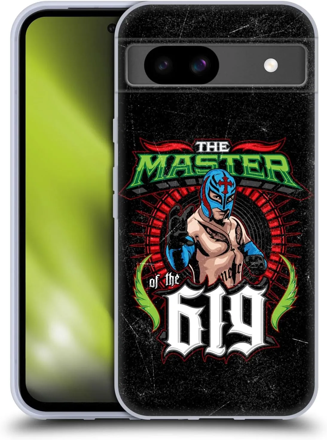 Head Case Designs Officially Licensed WWE The Master of 619 Rey Mysterio Soft Gel Case Compatible with Google Pixel 8a