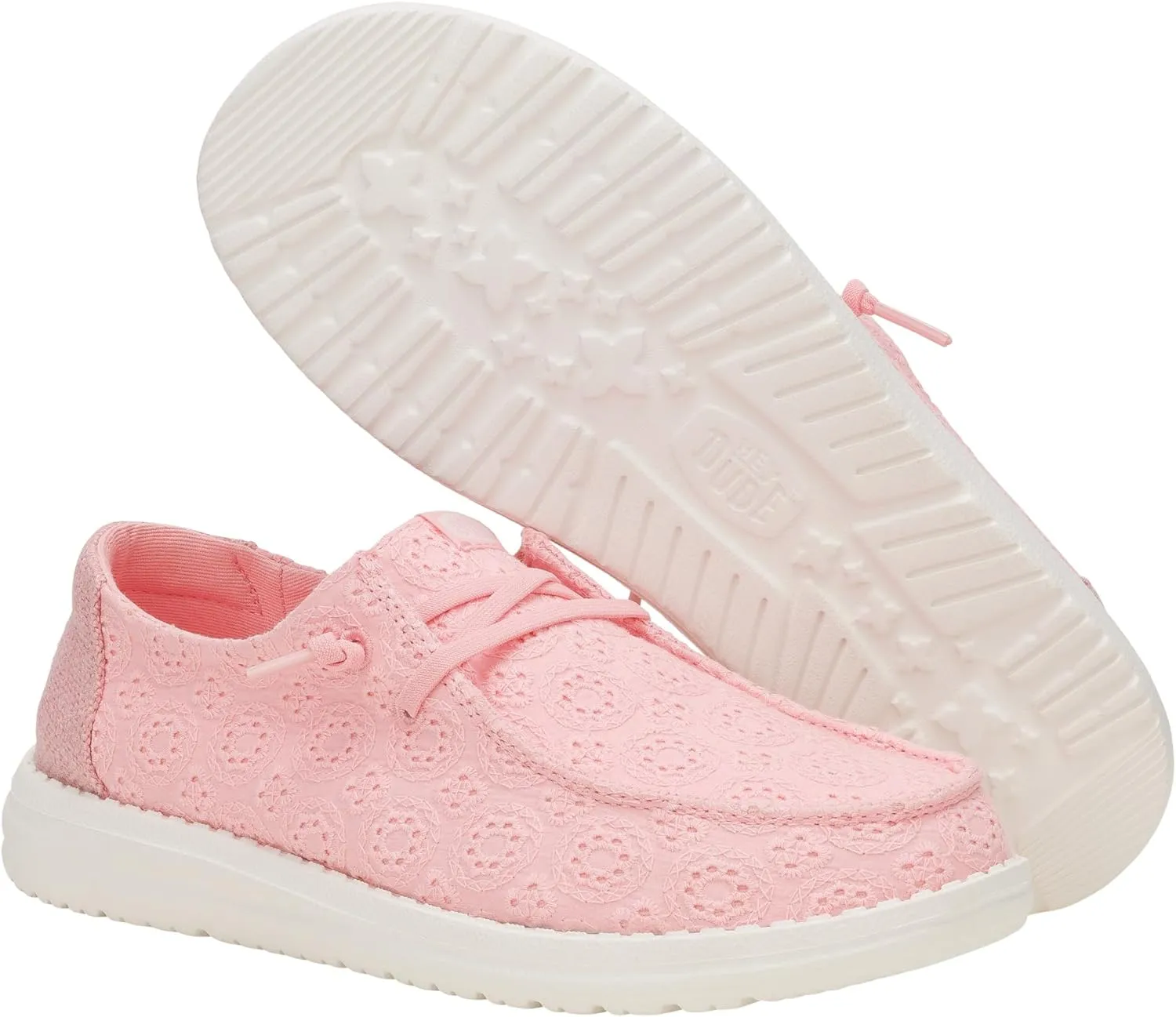 Hey Dude Women's Wendy Eyelet Lace Loafer