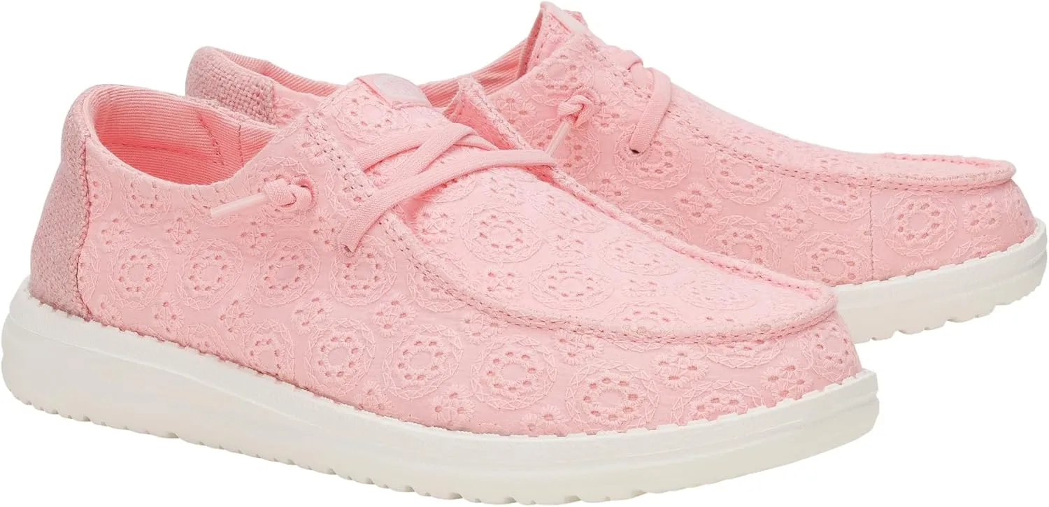 Hey Dude Women's Wendy Eyelet Lace Loafer