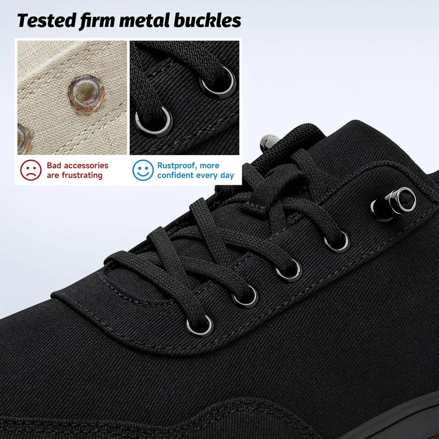 HOBIBEAR Womens Mens Hands Free Slip On Sneakers Comfort Wide Minimalist Barefoot Canvas Shoes