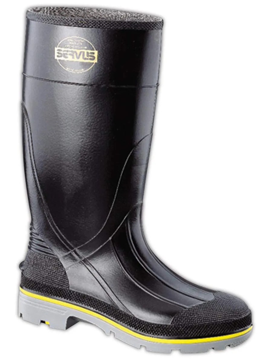Honeywell North by Honeywell 75109-BLM-090 Servus Xtp 100 Percent Waterproof Safety Steel-Toe Boot, Capacity, Volume, PVC, 9, Black