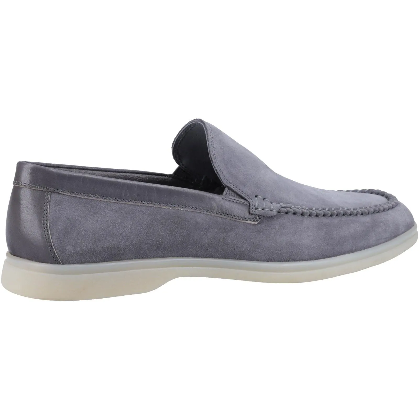 Hush Puppies Leon Suede Men's Grey Loafers