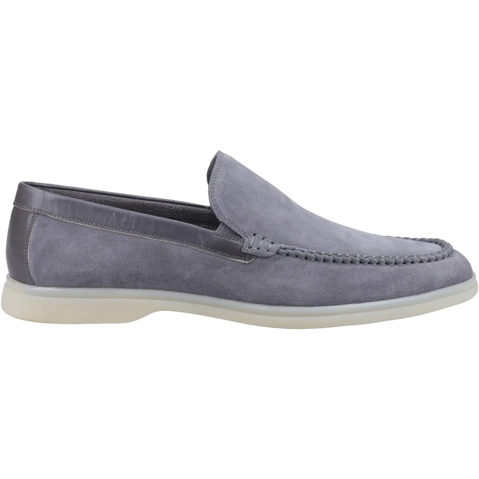 Hush Puppies Leon Suede Men's Grey Loafers