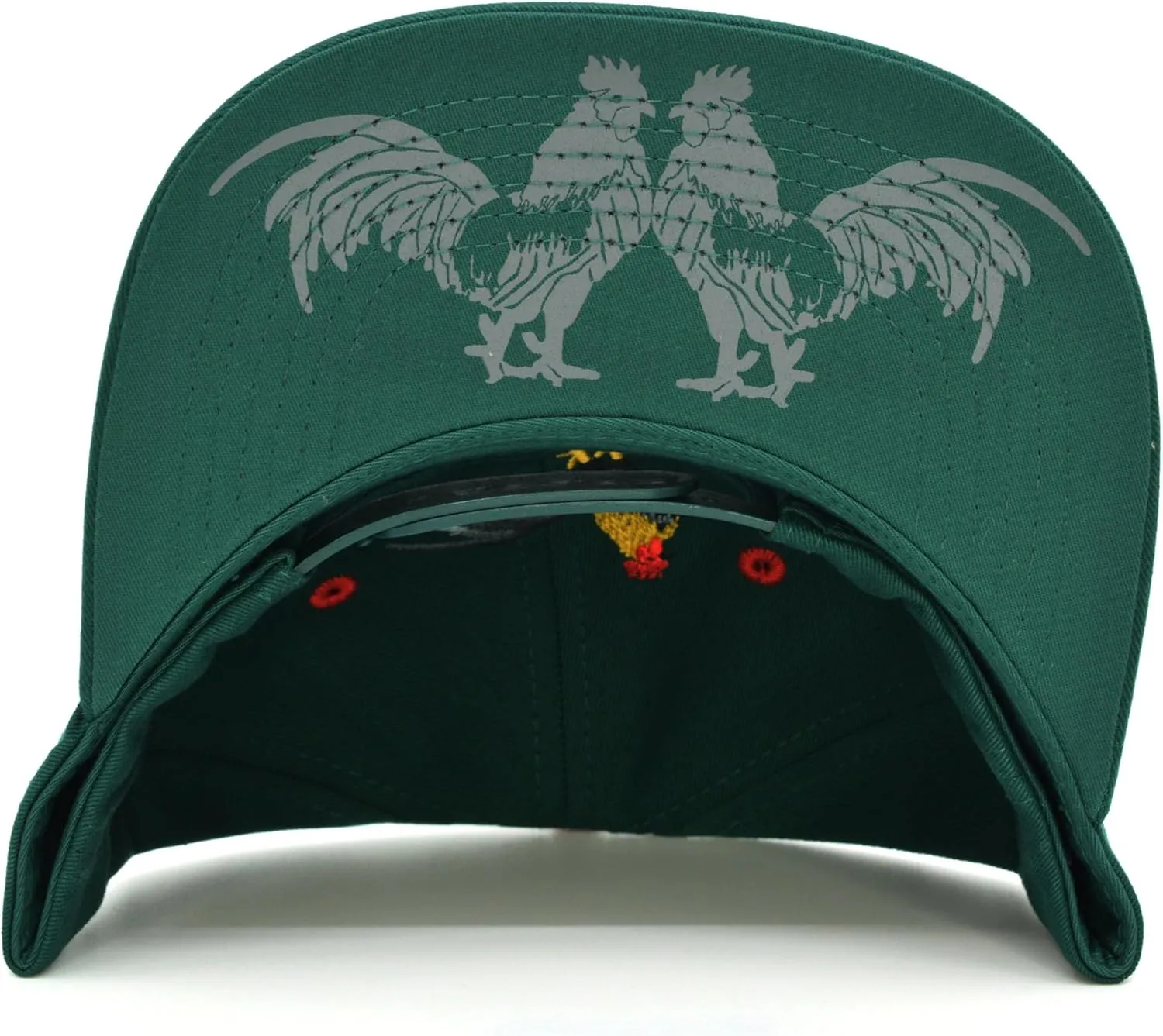 JLGUSA Rooster Cock Snapback Adjustable Hat Flat Bill Adult Baseball Cap Rooster Leader HL Embroidery Gallo Cap