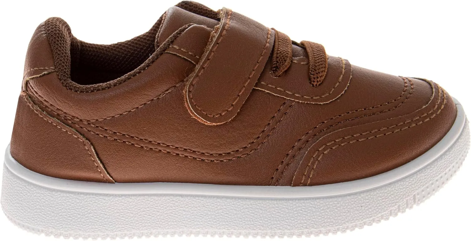 Josmo Kids Casual Sneaker for Girls and Boys - Lightweight Strap Closure Lace Up Shoes Tennis Running Athletic Sneakers (Sizes 5-10 Toddlers)