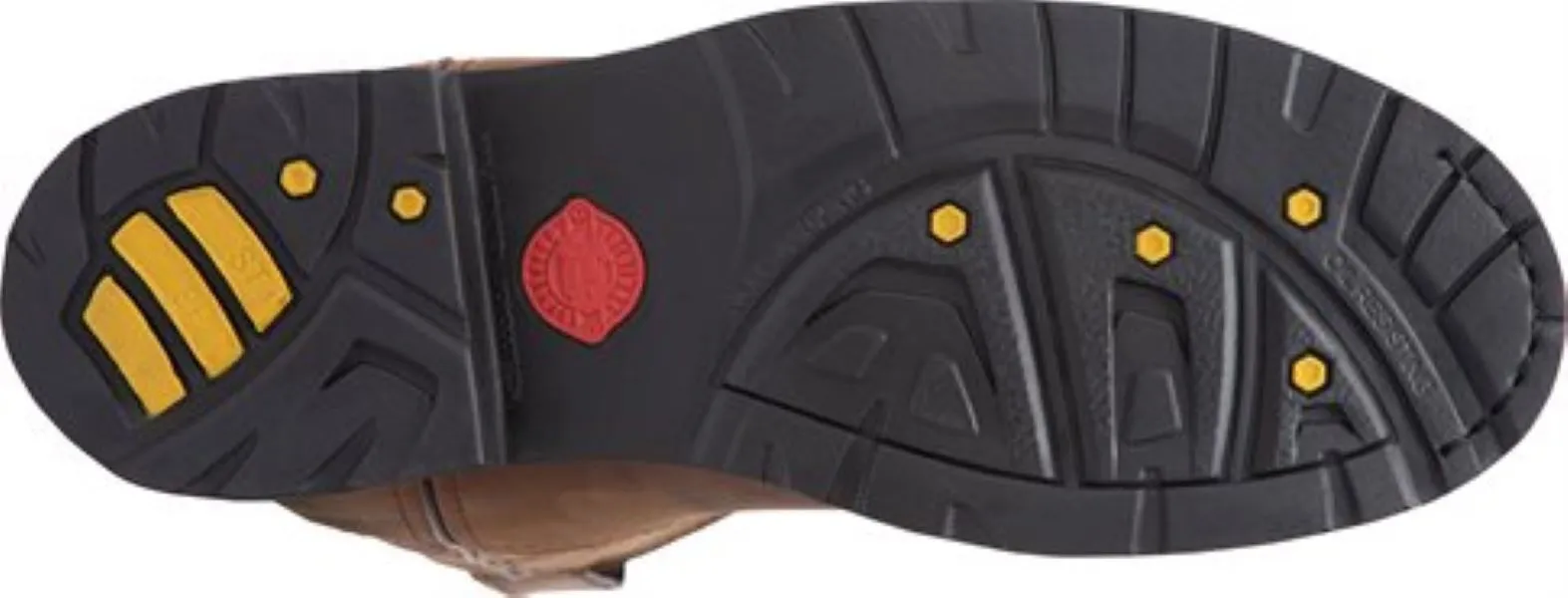 Justin Whiskey Brown Drywall Waterproof Steel Toe Pull On Mens Work Boots SE4961