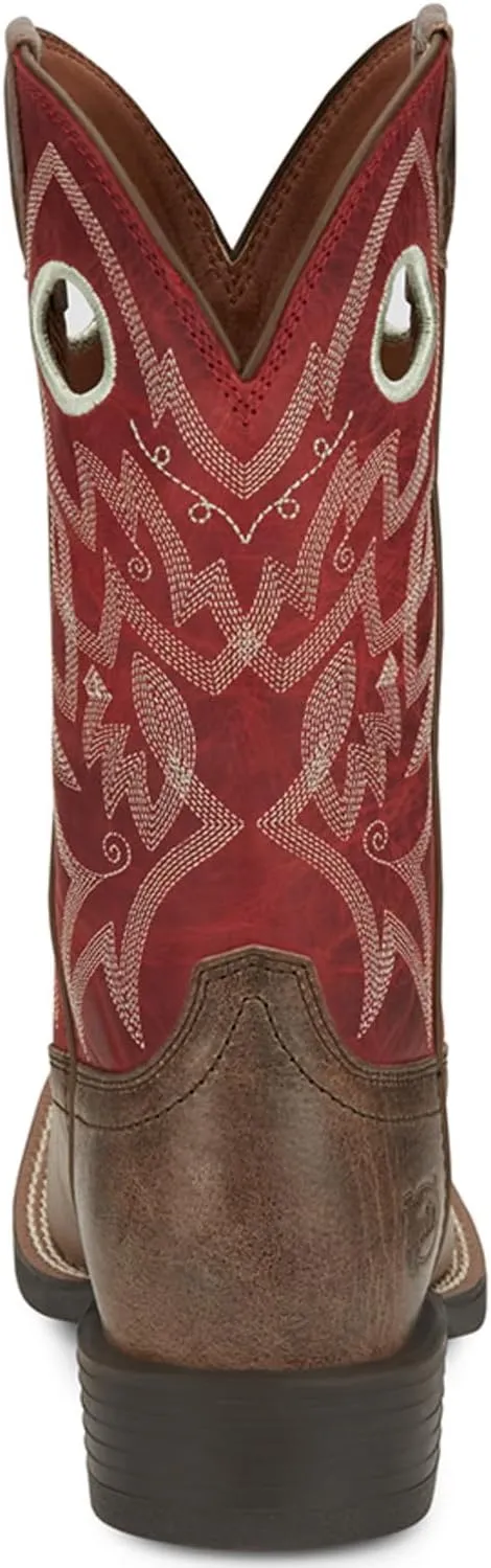Justin Women's Liberty Square Toe Western Boot