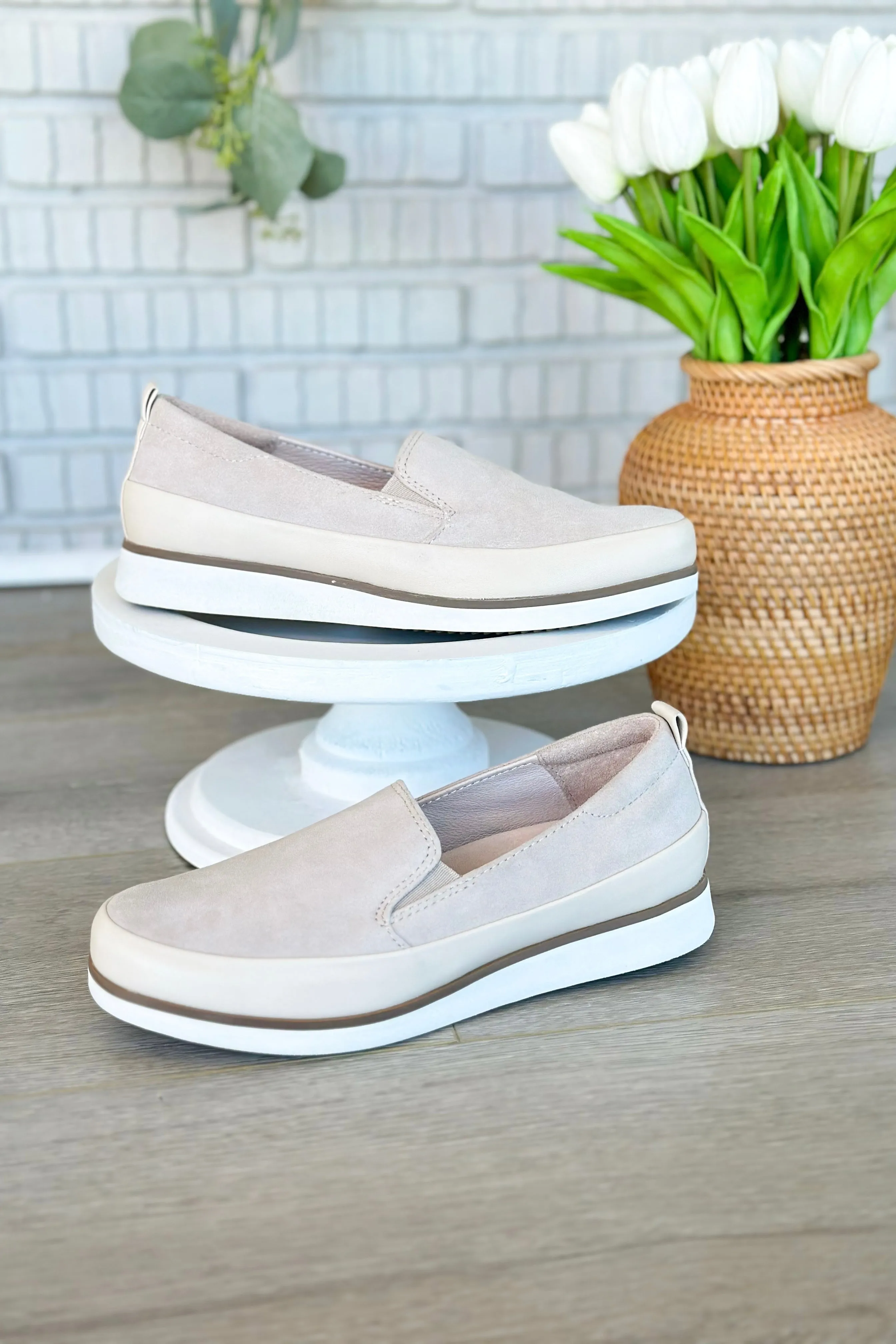 Kaelyn Silky Suede Angora Slide