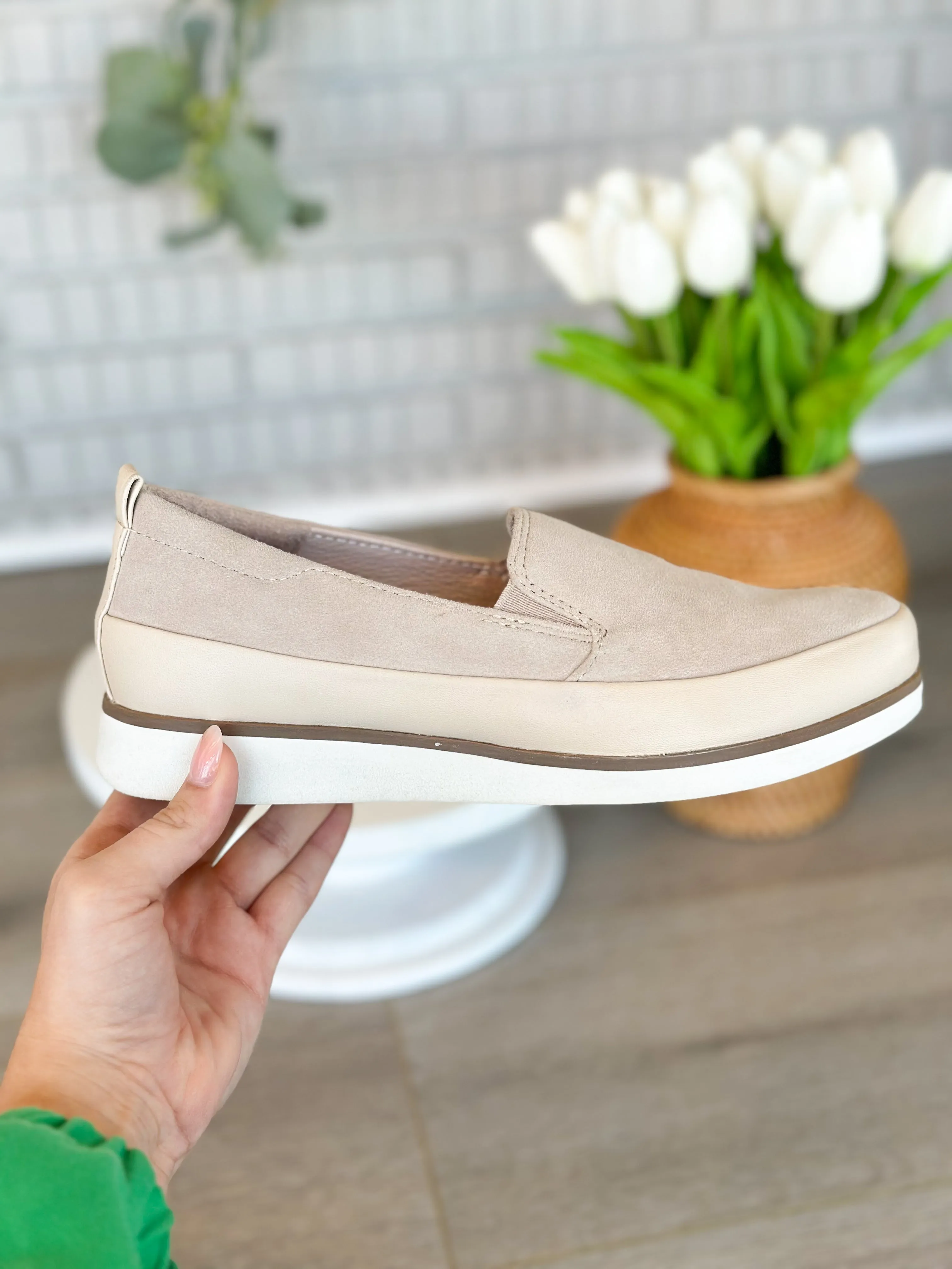 Kaelyn Silky Suede Angora Slide
