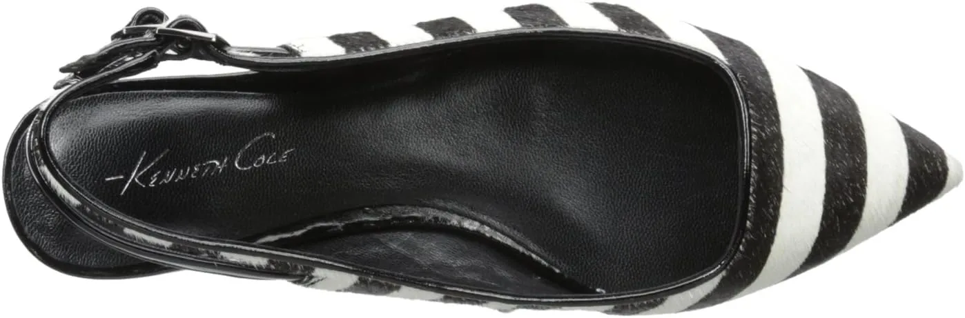 Kenneth Cole Womens Mercer PN Pointed Toe Flat Shoe