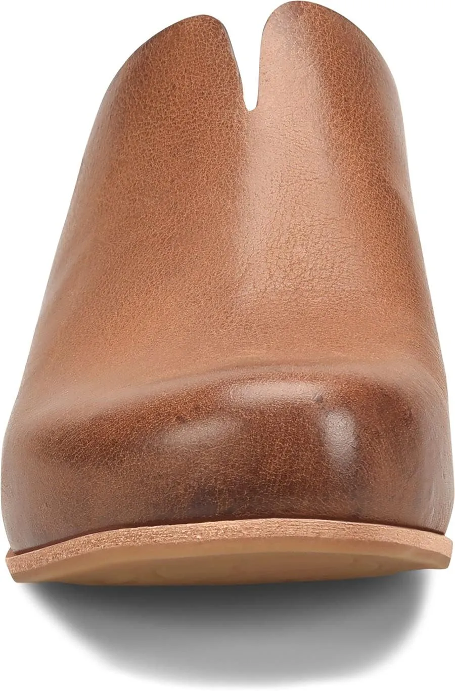 KORK-EASE Women's para Slip-On Leather Clog Flats with Comfort Cushioned Footbed
