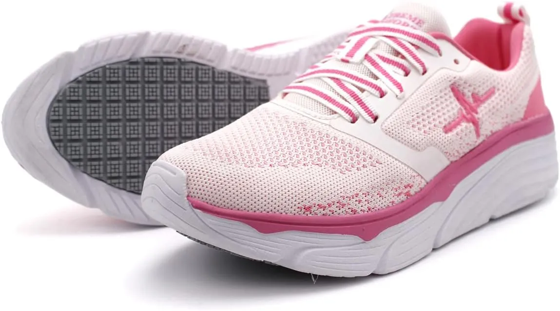 Laforst Womens Platform Xtreme Comfort Slip Resistant Sneaker
