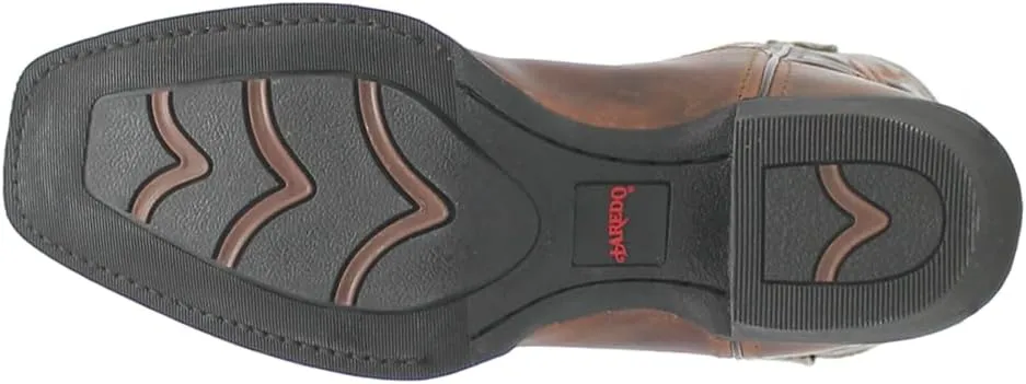 Laredo Mens Kent Square Toe Casual Boots Mid Calf - Brown