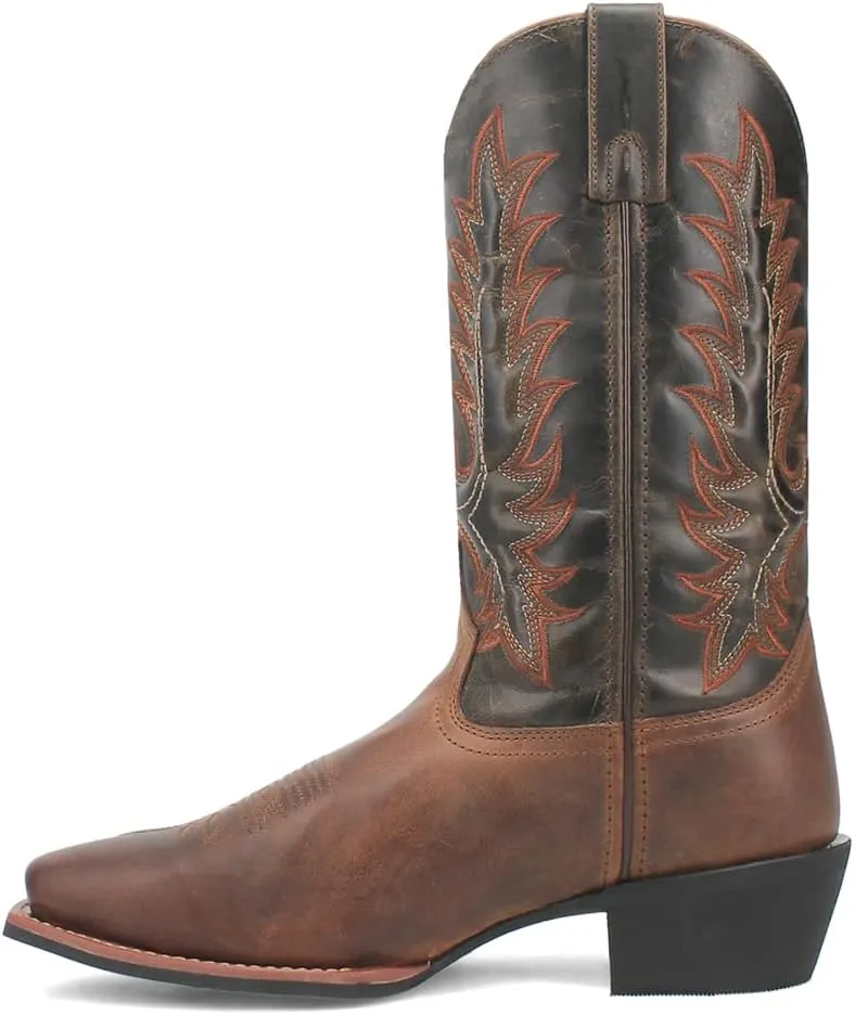 Laredo Mens Kent Square Toe Casual Boots Mid Calf - Brown