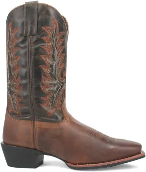 Laredo Mens Kent Square Toe Casual Boots Mid Calf - Brown