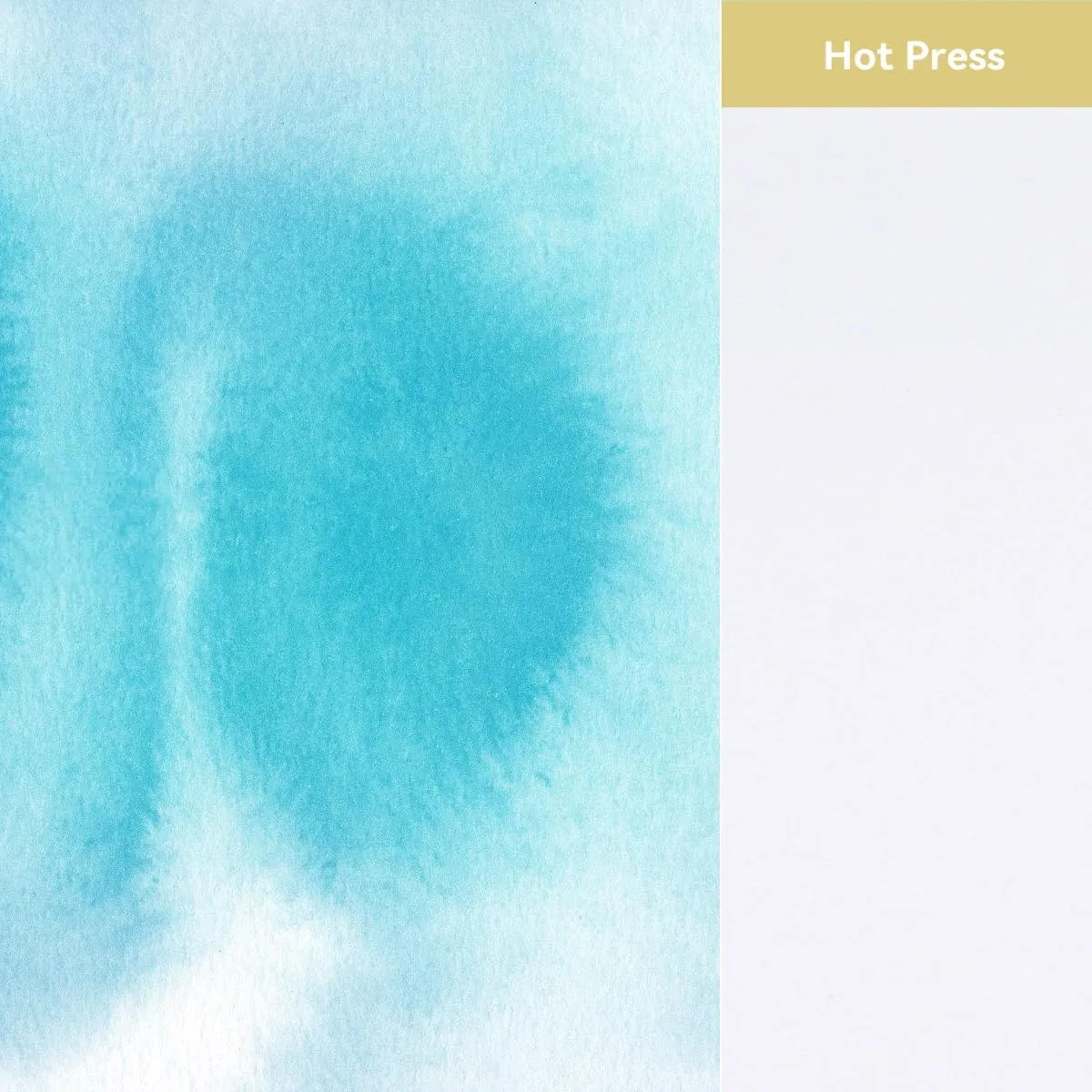 Lightwish Square Watercolor Journal, 100% Cotton Hot Press Watercolor Paper Sketchbook 7.48” x 7.48”, 20 Sheets (140lb/300gsm), Acid-Free for Watercolors, Gouache, Acrylics