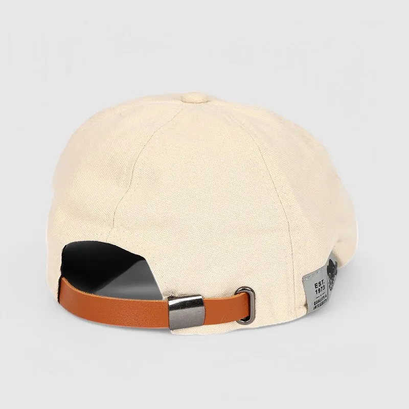 Malcolm - Canvas Flat Cap