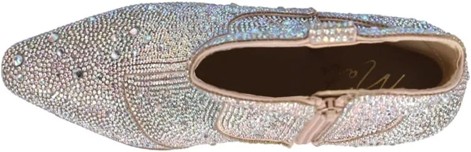 Matisse Women's Harlow Rhinestone Snip Toe Fashion Cowboy Boots