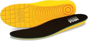 MEGAComfort Personal Anti-Fatigue Mat Shoe Inserts, Size M11/W13, Memory Foam Insoles, and Shock Absorption, Ergonomically Designed, Reduce Pain and Improve Balance