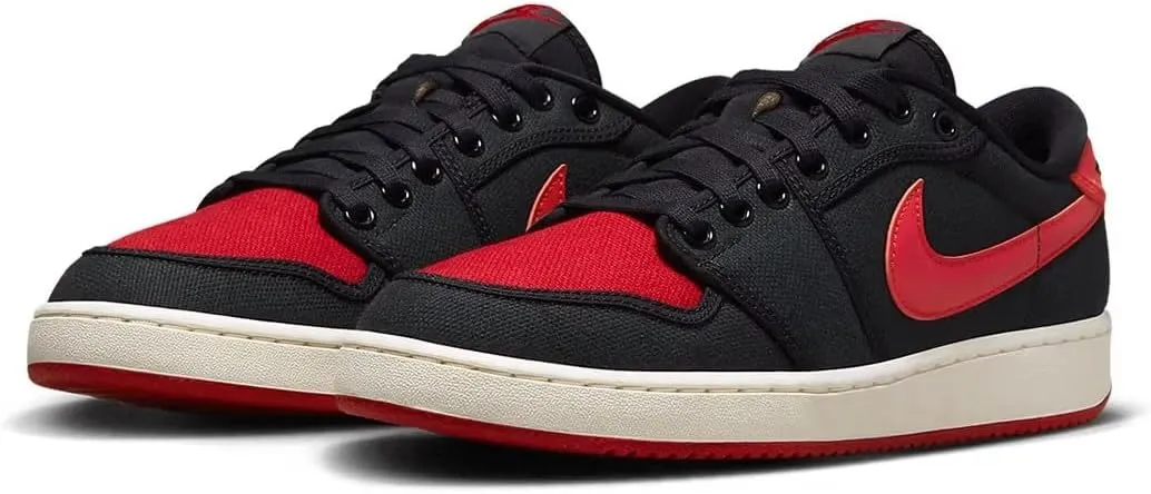 Men's Nike AJKO 1 Low Black/Varsity Red-Sail (DX4981 006)